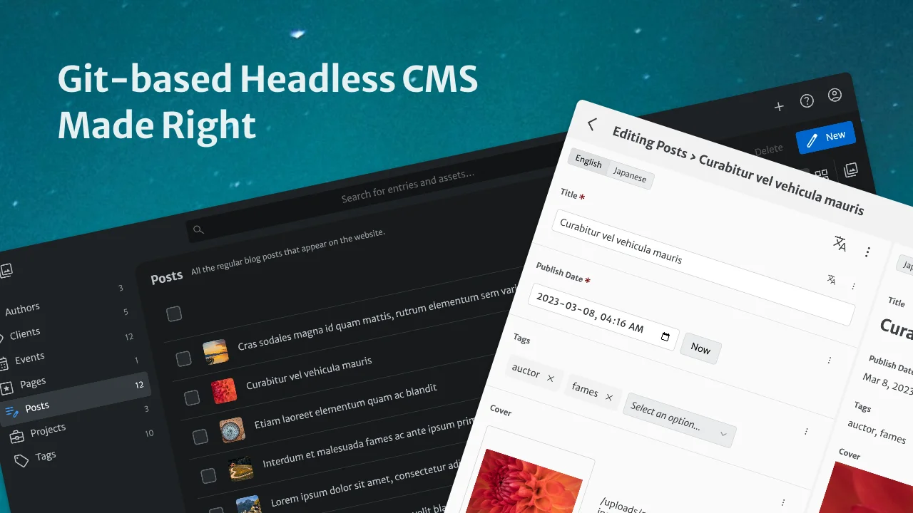 Git-based headless CMS made right