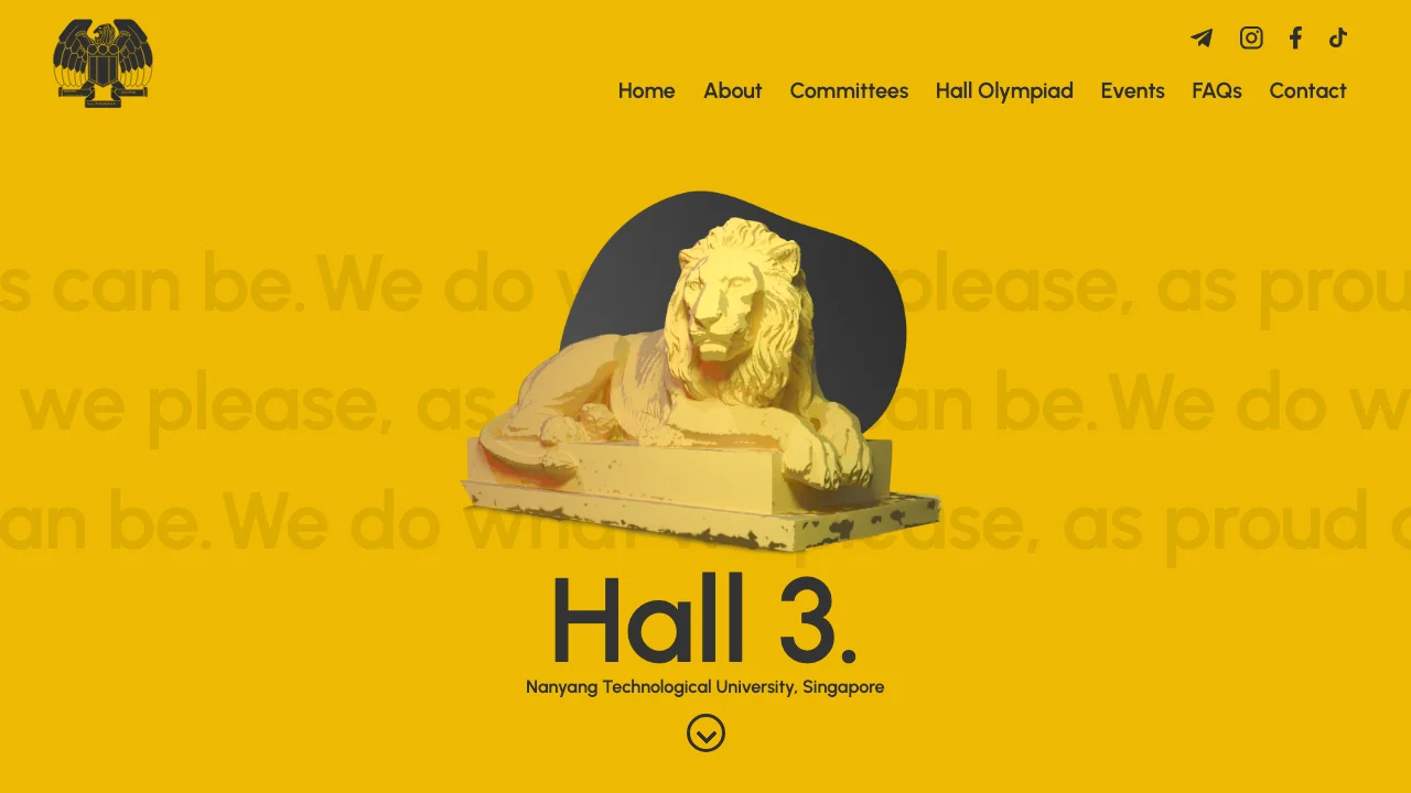 Screenshot of NTU Hall 3