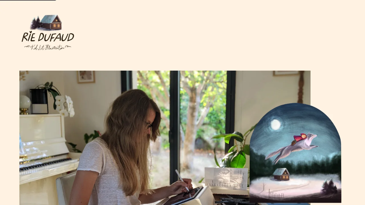 Screenshot of Irina Dufaud